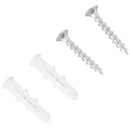 Wall-Mounted Bookshelf in White by Lavishway | Book Shelves and Cabinets-42509