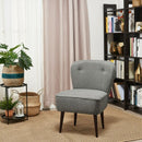 Upholstered Occasional Accent Fabric Chair by Lavishway | Bedroom Chairs-41692