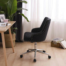 Adjustable Swivel Velvet Chair by Lavishway | Velvet Chairs-39308