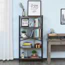 Industrial-Style 4 Shelf Bookcase by Lavishway | Book Shelves and Cabinets-44694