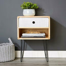 1 Drawer Side Table & Bedside Cabinet by Lavishway | Bedside Tables-43413