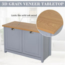 2 Door Oak Top Wooden Shoe Storage Cabinet by Lavishway | Shoe Cabinets-43567