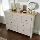 Oak Finish Bedroom Set in Grey by Lavishway | Chest Of Drawers-39460