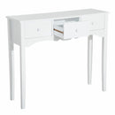 3 Drawer Dressing Console Table by Lavishway | Hallway Console Table-42821