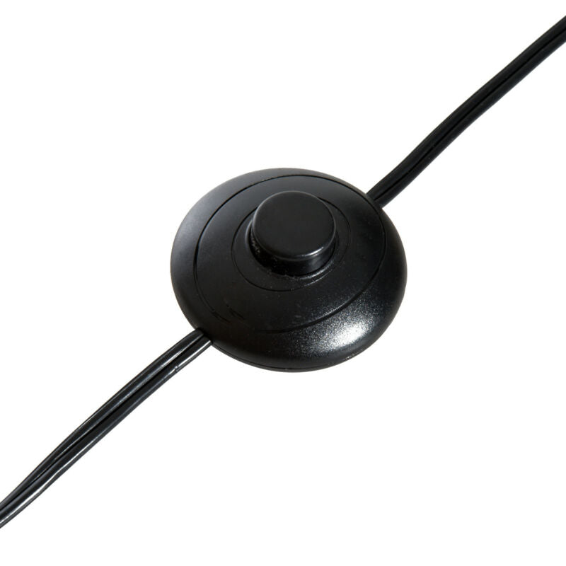 Tall Grey Fabric Shade Floor Lamp by Lavishway | Floor Lamps-42411