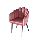 Soft Seat Velvet Studded Design Chair by Lavishway | Bedroom Chairs-41509