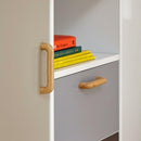 White Multi Coloured Compact Sideboard by Lavishway | Sideboards-43202