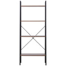 Vintage Wooden 4 Tier Ladder Bookcase by Lavishway | Book Shelves and Cabinets-38476