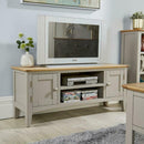 2 Doors 2 Shelf Wooden TV Unit With Storage by Lavishway | TV Units Cabinets-43133