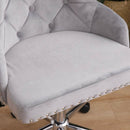 Adjustable Swivel Velvet Chair by Lavishway | Velvet Chairs-39304