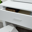 Sliding Mirror Dressing Table in White by Lavishway | Dressing Tables-43514