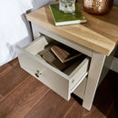 Oak Finish Bedroom Set in Grey by Lavishway | Chest Of Drawers-39449