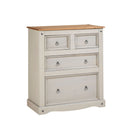 Corona Pine Wooden Bedroom 4 Drawers Chest by Lavishway | Chest Of Drawers-38788