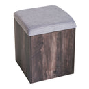 Set of 4 Ottomans Seats & Dining Table by Lavishway | Dining Table Set-44237