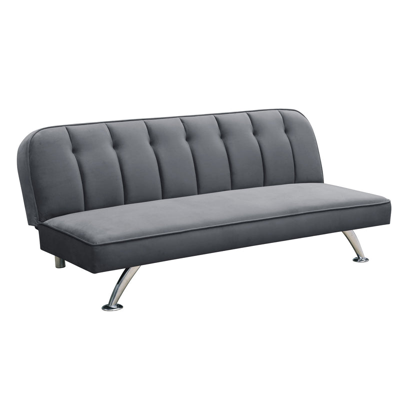 Brighton Crushed Velvet Upholstered Sofa Bed by Lavishway | Velvet Sofa-37830