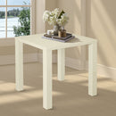 Monroe Puro Small Cream Gloss Dining Table by Lavishway | Dining Tables-33643