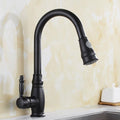 Modern Style Pull Out Sprayer Kitchen Tap by Lavishway | Kitchen Faucets-48768