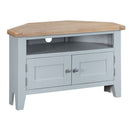 Tattershall Oak Top Corner TV Unit in Grey by Lavishway | TV Units Cabinets-35938