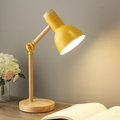 Nordic Wooden & Iron LED Desk Lamp by Lavishway | Table Lamps-39982