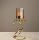 Decorative Glass Candle Holder by Lavishway | Candle Holders-39893