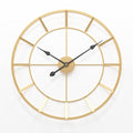 European Style Round Metal Wall Clock by Lavishway | Wall Clocks-50743