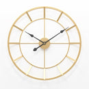 European Style Round Metal Wall Clock by Lavishway | Wall Clocks-50743
