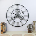Rustic Gear Design Decorative Wall Clock by Lavishway | Wall Clocks-50689