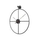Nordic Style 3D Metal Modern Wall Clock by Lavishway | Wall Clocks-50727