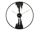 Nordic Modern Iron 3D Modern Wall Clock by Lavishway | Wall Clocks-41405