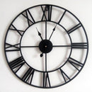 Retro Metal Art Hollow Modern Wall Clock by Lavishway | Wall Clocks-38405