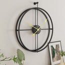 European Metal Vintage Wall Clock by Lavishway | Wall Clocks-50767