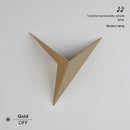 Nordic Style Triangle Shape LED Wall Lamp by Lavishway | Wall Lights-50215