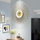 Vintage 3D Retro Iron Modern Wall Clock by Lavishway | Wall Clocks-50622