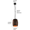 Modern Wine Barrel Ceiling Pendant Light by Lavishway | Pendant Lighting-50089