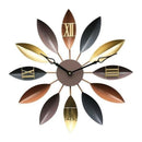 Retro Nordic Metal Art Wall Clock by Lavishway | Wall Clocks-41060