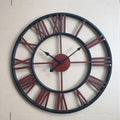 Retro Metal Art Hollow Modern Wall Clock by Lavishway | Wall Clocks-38404