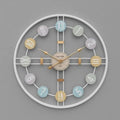 Roman Numeral DIY Metal Wall Clock by Lavishway | Wall Clocks-38382