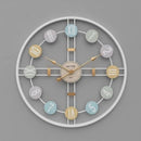 Roman Numeral DIY Metal Wall Clock by Lavishway | Wall Clocks-38382