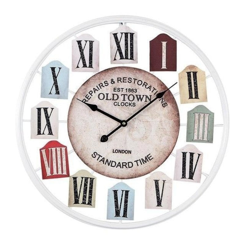 Modern 3D Large Retro Wall Clock by Lavishway | Wall Clocks-40859