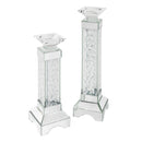 Valentina Glass Large Candle Holder by Lavishway | Candle Holders-37747